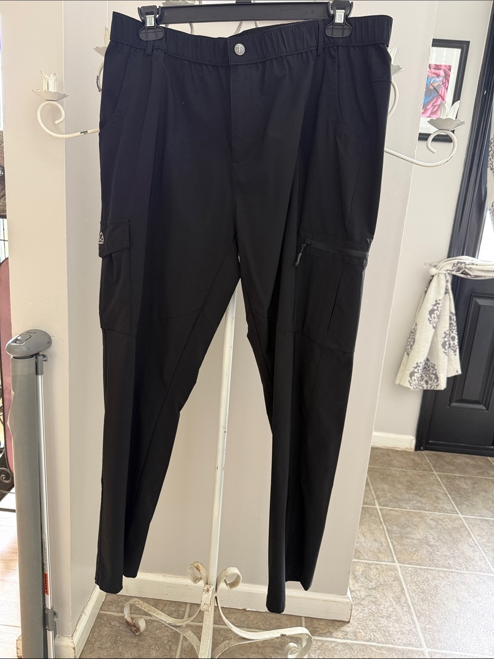 Women's Black Cargo Trail Pants